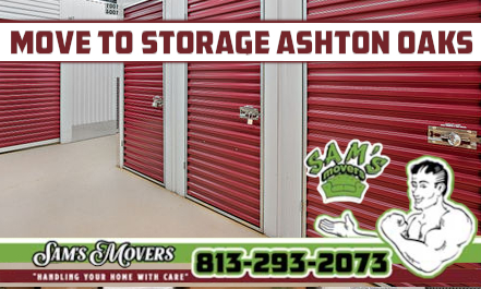 Ashton Oaks Move to Storage - Sam's Movers