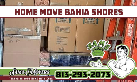Bahia Shores, St Pete Beach Home Move - Sam's Movers
