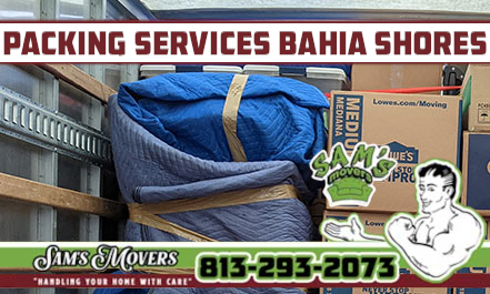Bahia Shores, St Pete Beach Packing Services - Sam's Movers
