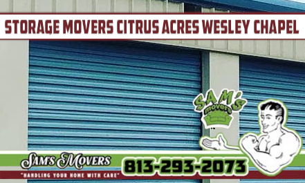 Citrus Acres, Wesley Chapel Storage Movers - Sam's Movers