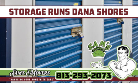 Dana Shores Storage Runs - Sam's Movers