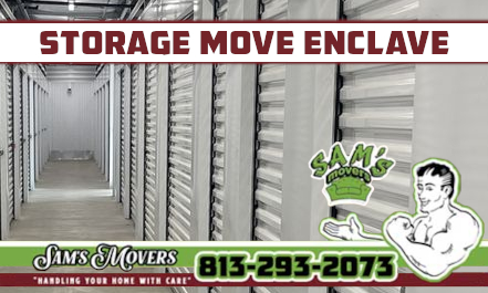 Enclave Storage Move - Sam's Movers