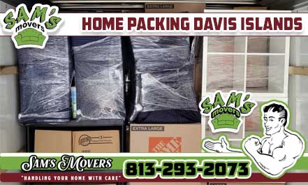 Home Packing Davis Islands - Sam's Movers