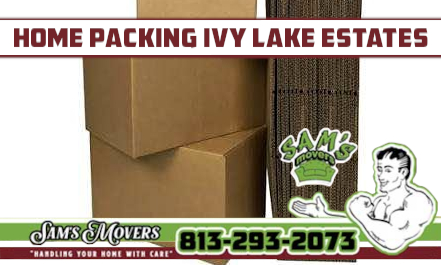Ivy Lake Estates Home Packing - Sam's Movers
