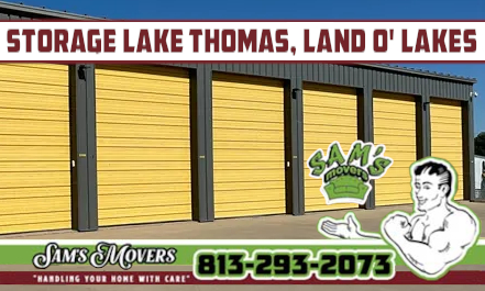 Lake Thomas, Land O' Lakes Storage - Sam's Movers