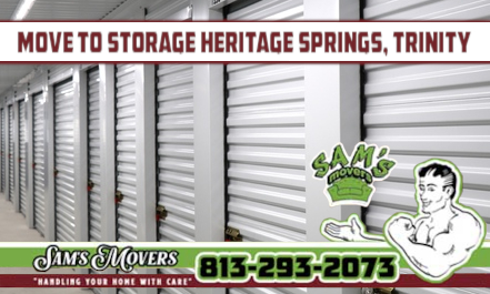 Move to Storage Heritage Springs, Trinity - Sam's Movers