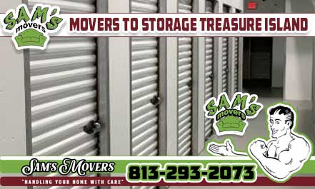 Movers To Storage Treasure Island, FL - Sam's Movers
