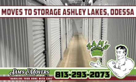 Moves to Storage Ashley Lakes, Odessa - Sam's Movers
