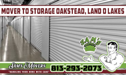 Oakstead, Land O Lakes Mover to Storage - Sam's Movers