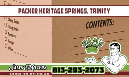 Packer Heritage Springs, Trinity - Sam's Movers