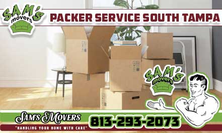Packer Service South Tampa, FL - Sam's Movers