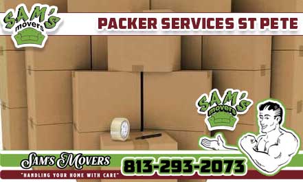 Packer Services St Pete, FL - Sam's Movers
