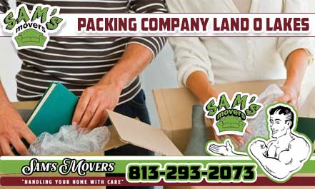 Packing Company Land O Lakes, FL - Sam's Movers
