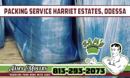 Packing Service Harriet Estates, Odessa - Sam's Movers