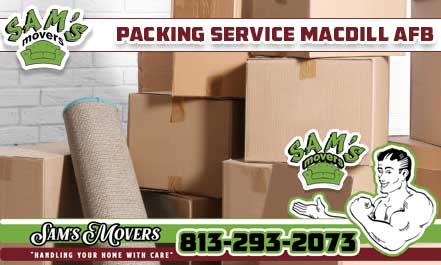 Packing Service MacDill AFB, FL - Sam's Movers