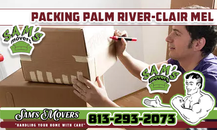 Palm River - Clair Mel Packing - Sam's Movers