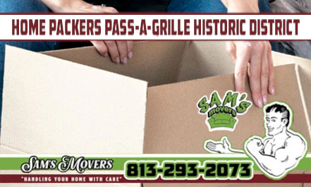 Pass-A-Grille Historic District Home Packers - Sam's Movers