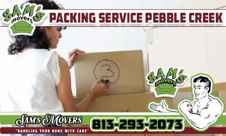 Pebble Creek Packing Service - Sam's Movers