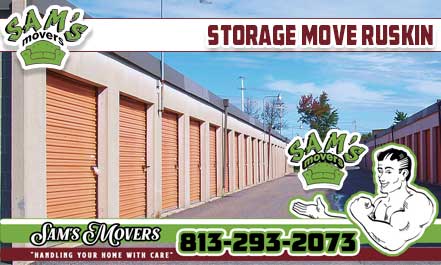 Ruskin Storage Move - Sam's Movers