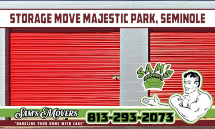 Storage Move Majestic Park, Seminole - Sam's Movers