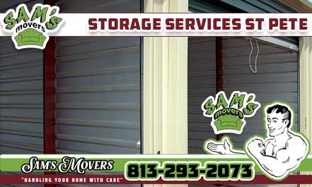 Storage Services St Pete, FL - Sam's Movers