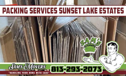 Packing Services Sunset Lake Estates - Sam's Movers