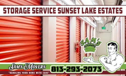 Storage Service Sunset Lake Estates - Sam's Movers