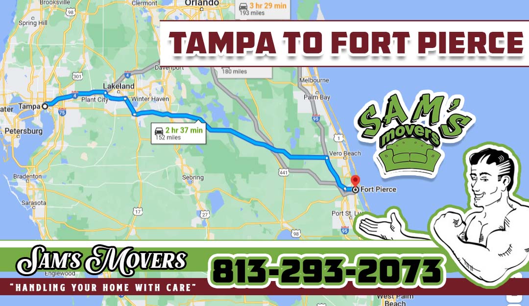 Tampa To Fort Pierce Movers
