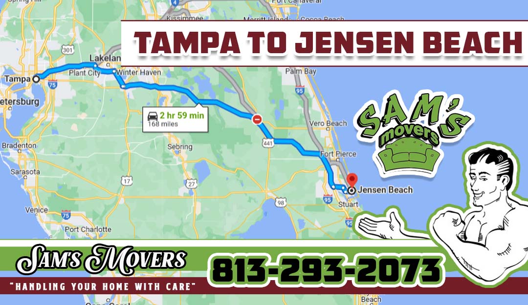 Tampa To Jensen Beach Movers