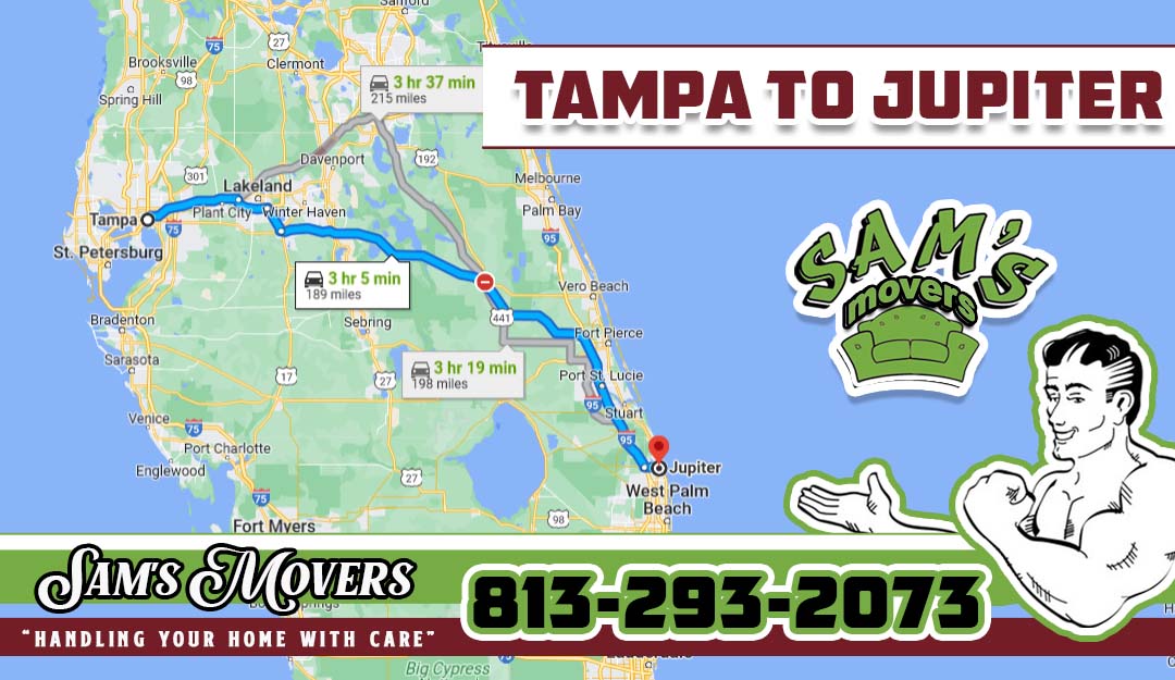 Tampa To Jupiter Movers