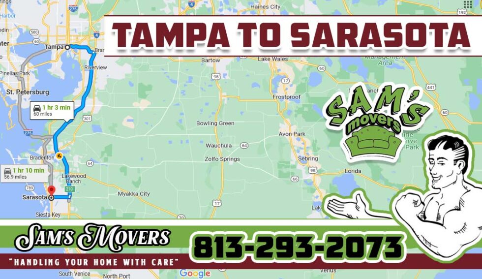 Tampa to Sarasota Movers