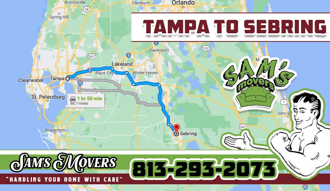 Tampa To Sebring Movers