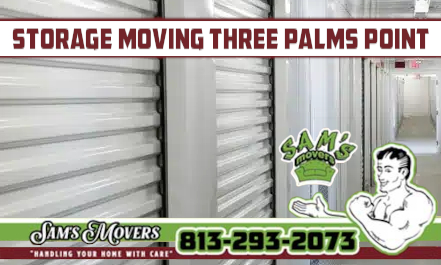 Three Palms Point Storage Moving - Sam's Movers