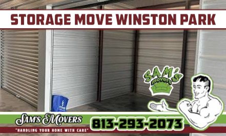 Winston Park Storage Move - Sam's Movers