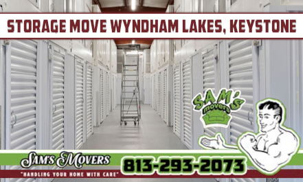 Wyndham Lakes, Keystone Storage Move - Sam's Movers